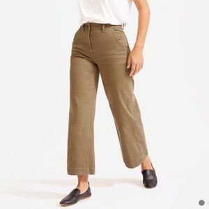Everlane Wide Leg Crop Pants